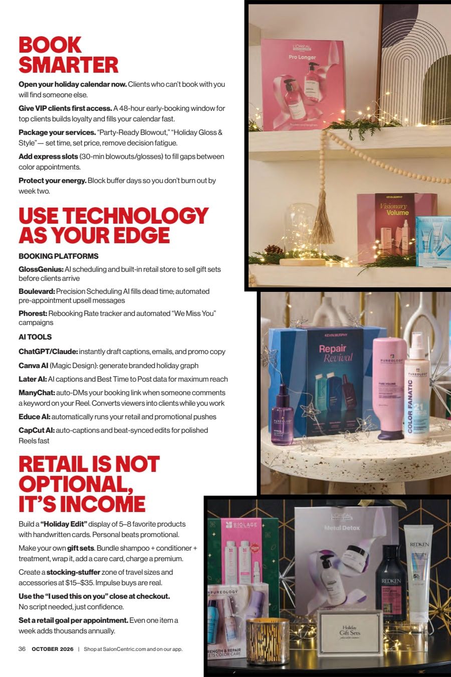 SalonCentric October 2026 Catalog Weekly Ad October 1 - 31, 2026
