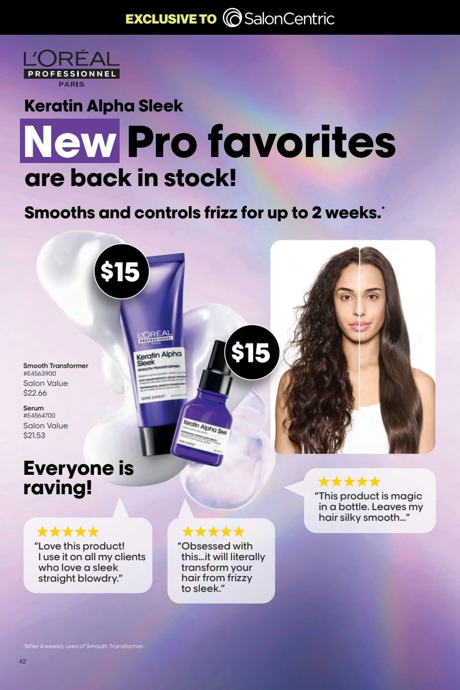 SalonCentric October 2026 Catalog Weekly Ad October 1 - 31, 2026