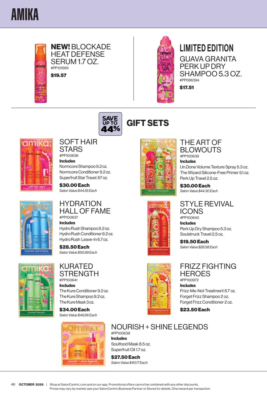 SalonCentric October 2026 Catalog Weekly Ad October 1 - 31, 2026
