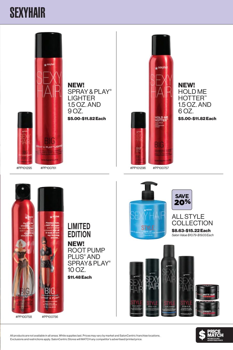 SalonCentric October 2026 Catalog Weekly Ad October 1 - 31, 2026