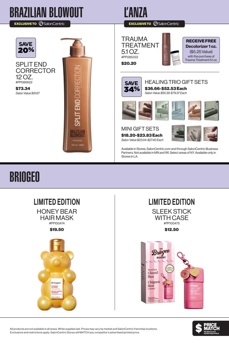 SalonCentric October 2026 Catalog Weekly Ad October 1 - 31, 2026