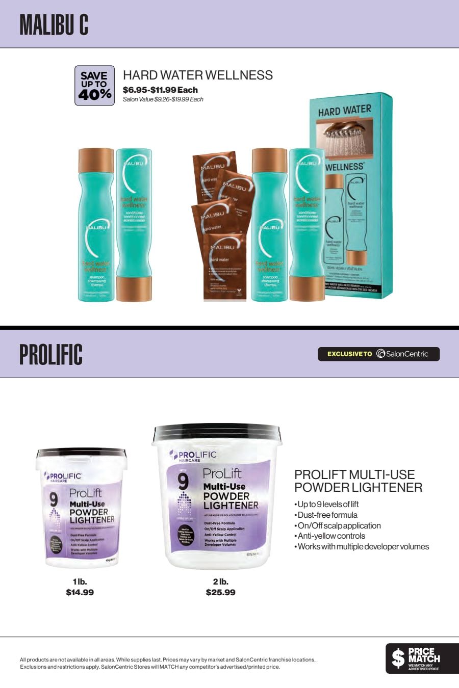 SalonCentric October 2026 Catalog Weekly Ad October 1 - 31, 2026
