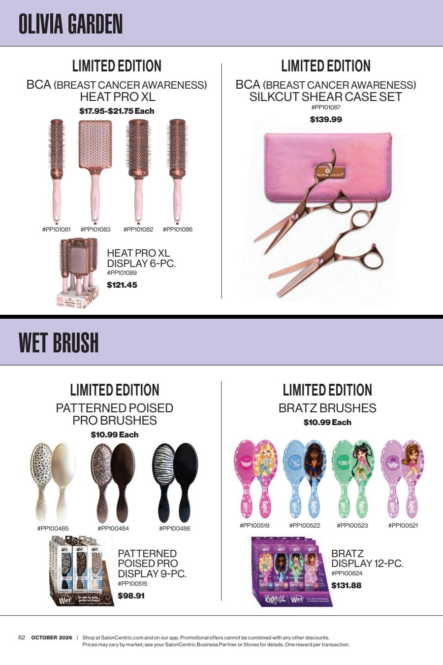 SalonCentric October 2026 Catalog Weekly Ad October 1 - 31, 2026