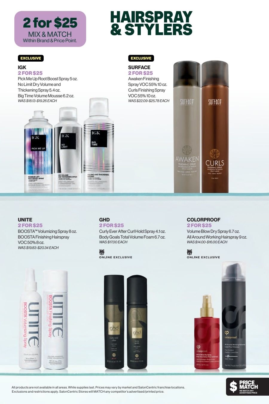 SalonCentric October 2026 Catalog Weekly Ad October 1 - 31, 2026