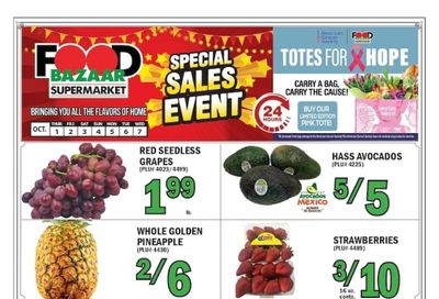 Food Bazaar Weekly Ad October 1 - 7, 2026