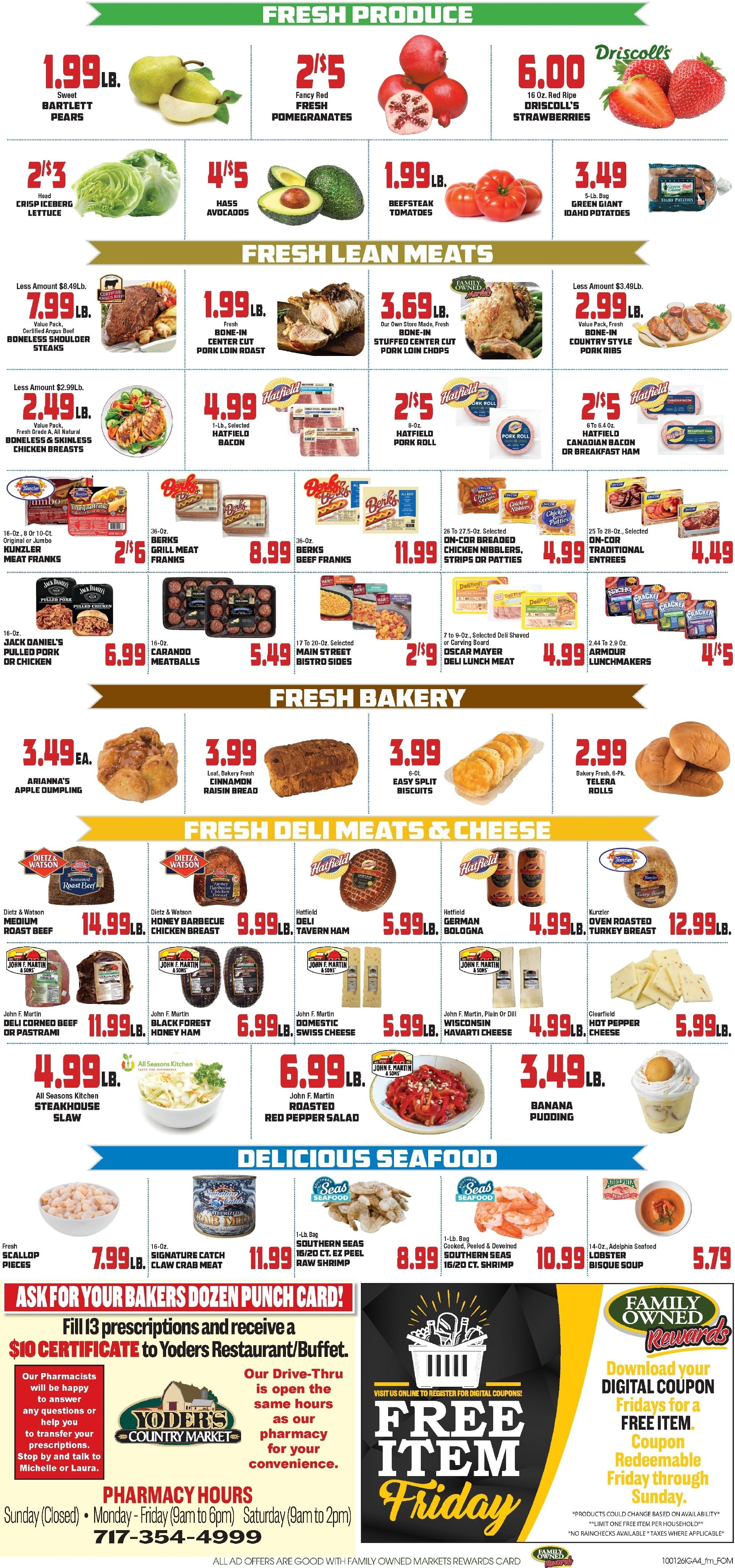 John Herr's Village Market Weekly Ad October 1 - 7, 2026