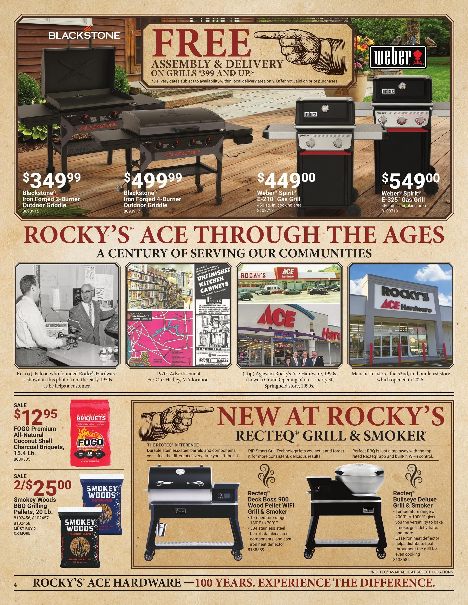 Ace Hardware (Boca Raton Area, FL) Rocky's 100th Anniversary Event Weekly Ad October 1 - 31, 2026