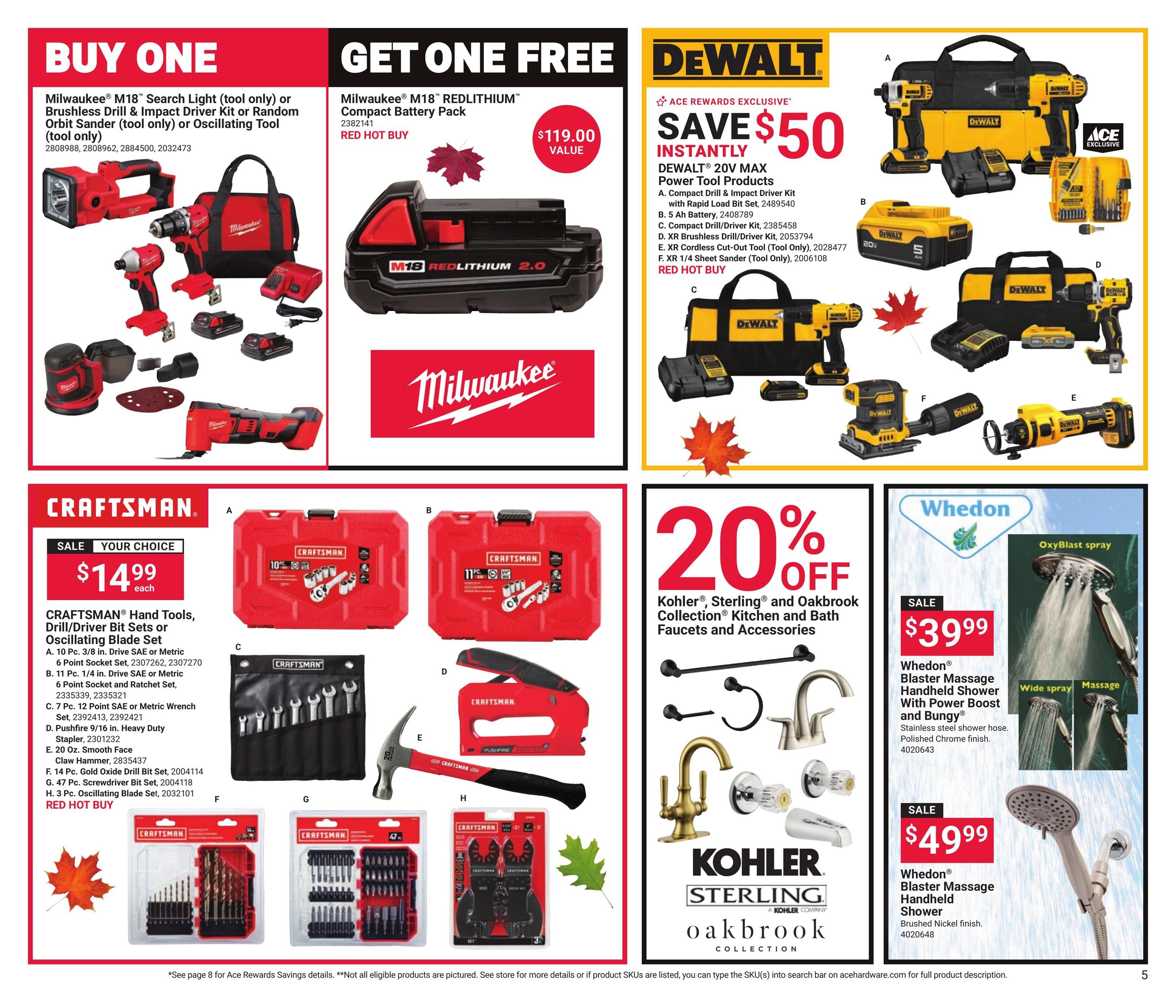 Ace Hardware (Altamonte Springs Area, FL) Fall Into Savings Weekly Ad October 1 - 31, 2026