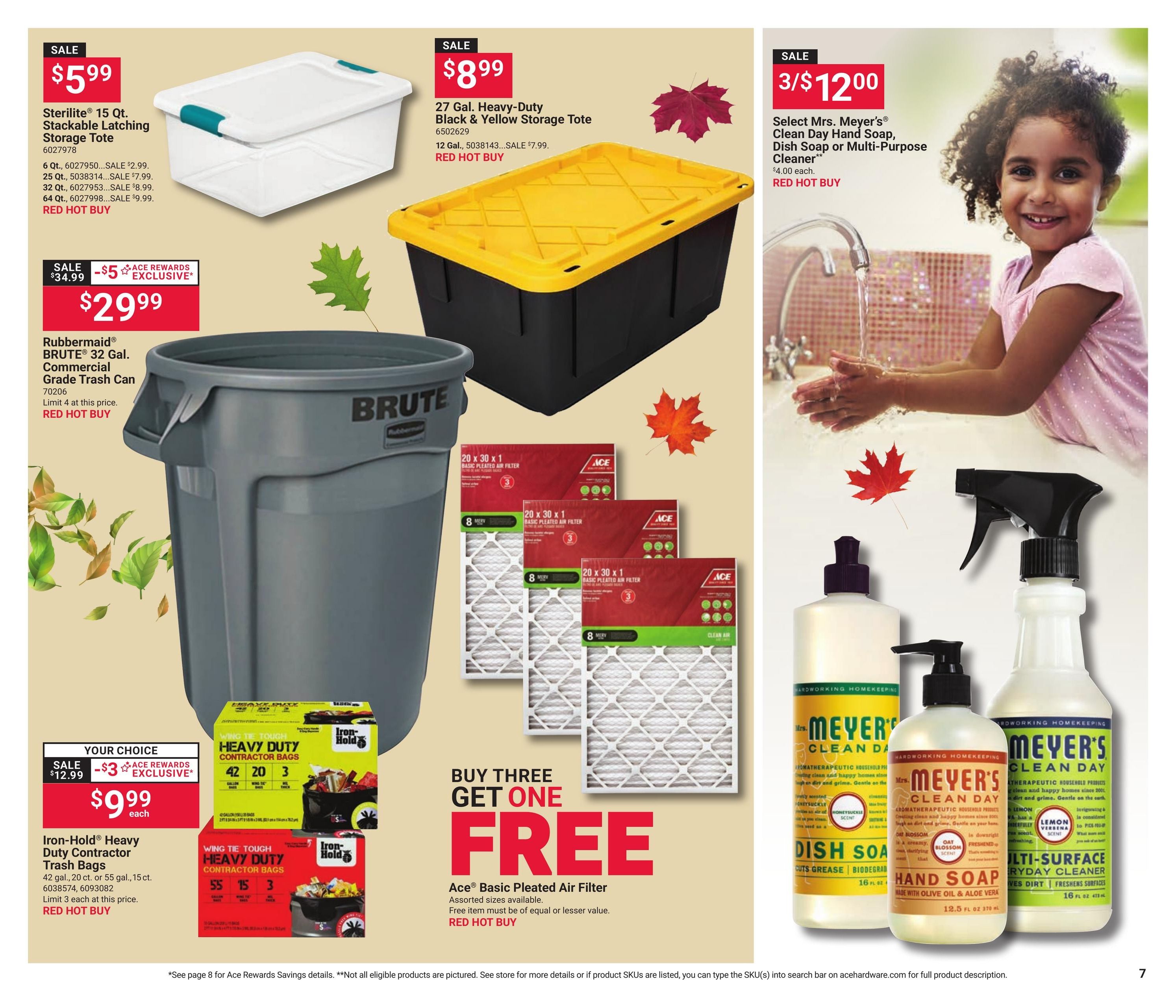 Ace Hardware (Altamonte Springs Area, FL) Fall Into Savings Weekly Ad October 1 - 31, 2026