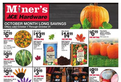 Ace Hardware October Month Long Savings Weekly Ad October 1 - 31, 2026