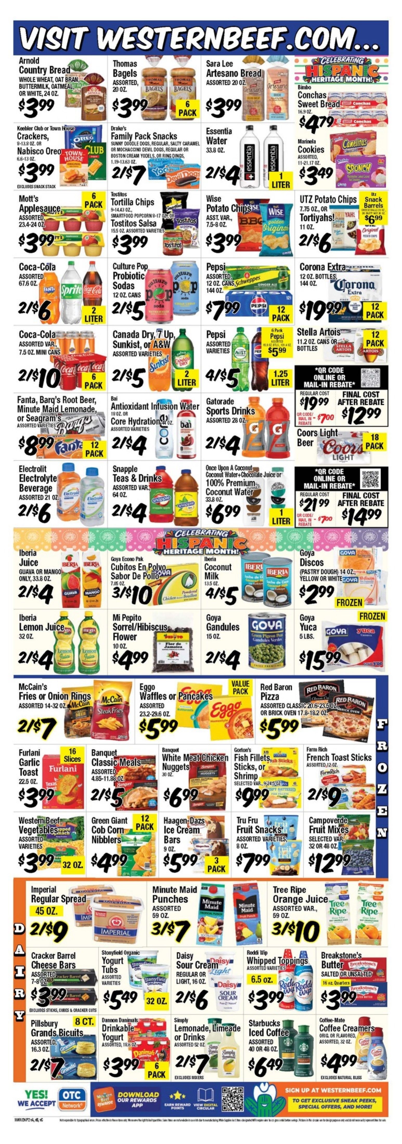 Western Beef (New York) Weekly Ad October 1 - 7, 2026