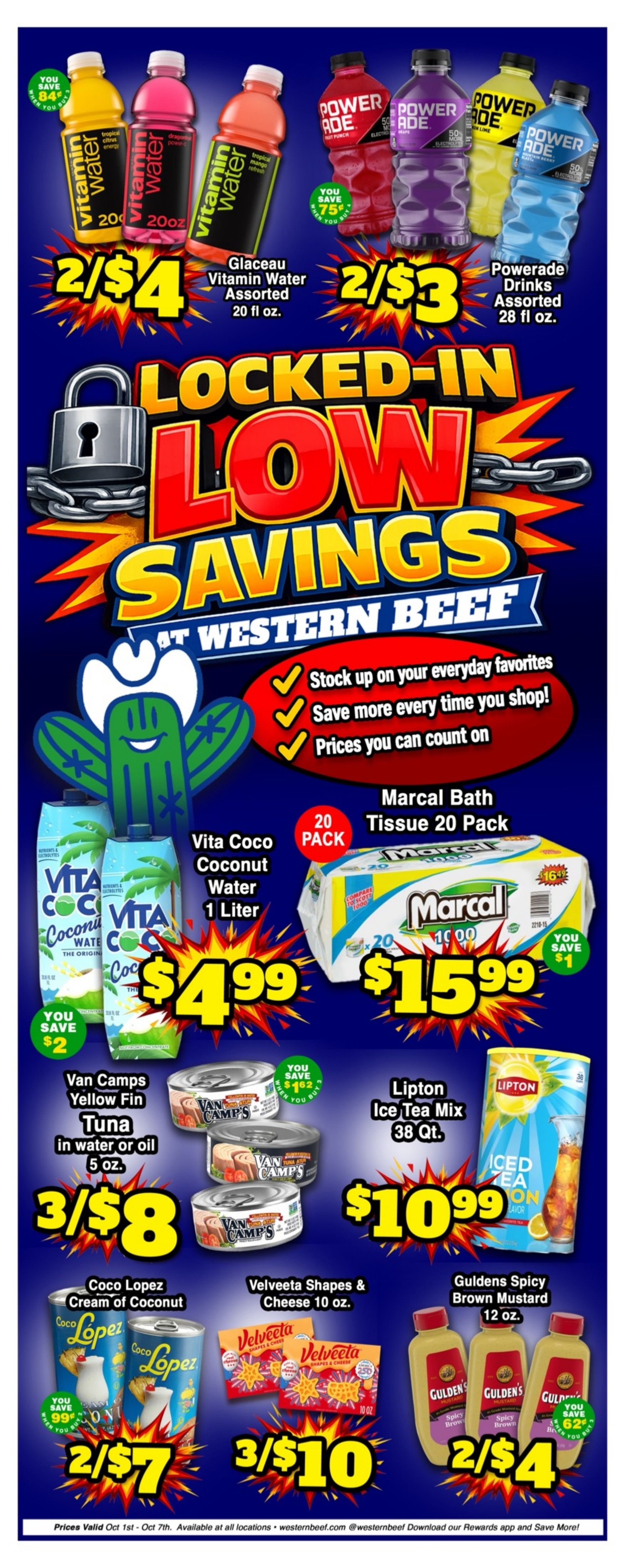 Western Beef (New York) Weekly Ad October 1 - 7, 2026