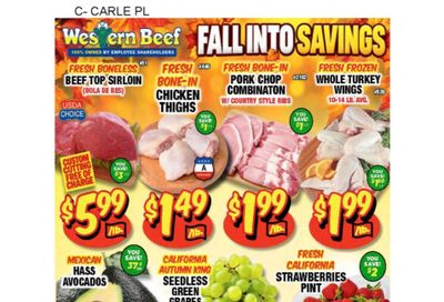 Western Beef (Road Carle Place, NY) Weekly Ad October 1 - 7, 2026