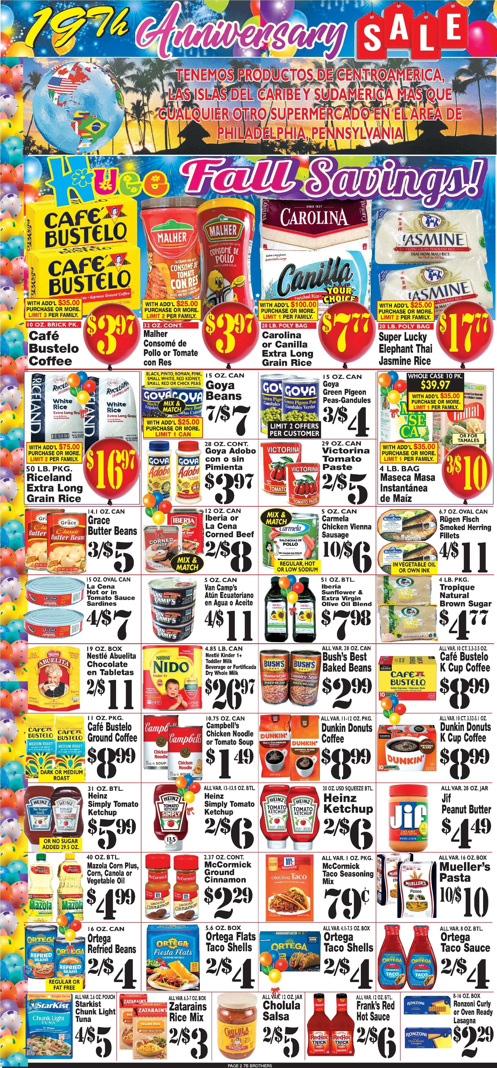 7 Brothers Supermarket Weekly Ad October 1 - 15, 2026