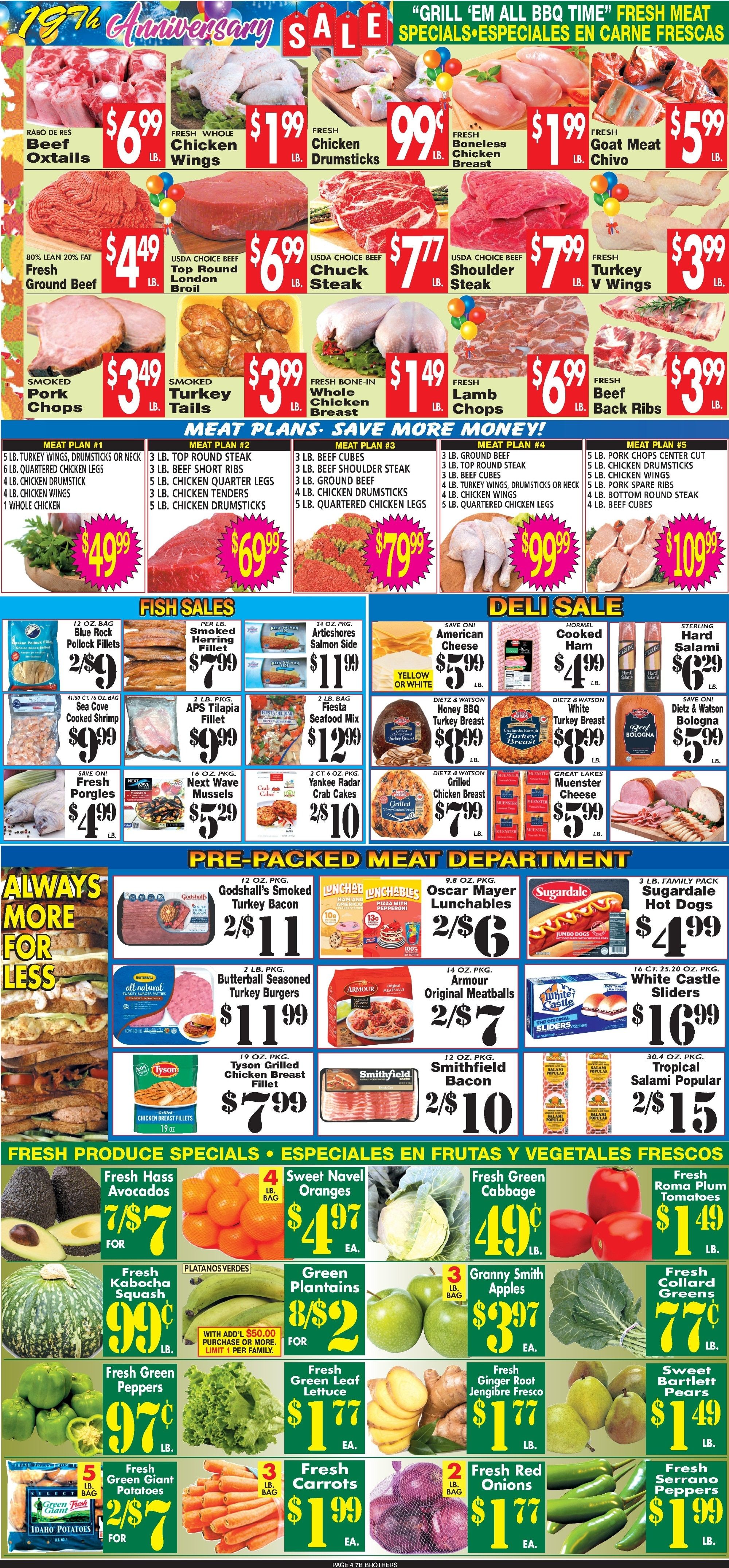 7 Brothers Supermarket Weekly Ad October 1 - 15, 2026
