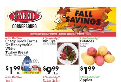Sparkle Markets (Youngstown, OH) Weekly Ad October 1 - 7, 2026