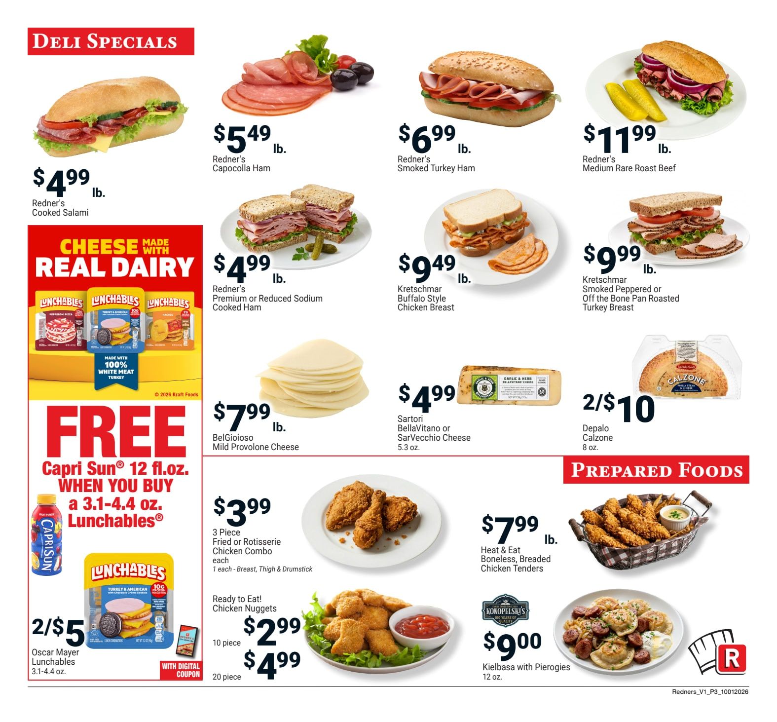 Redner's Markets (Douglassville and other locations, PA) Weekly Ad October 1 - 7, 2026