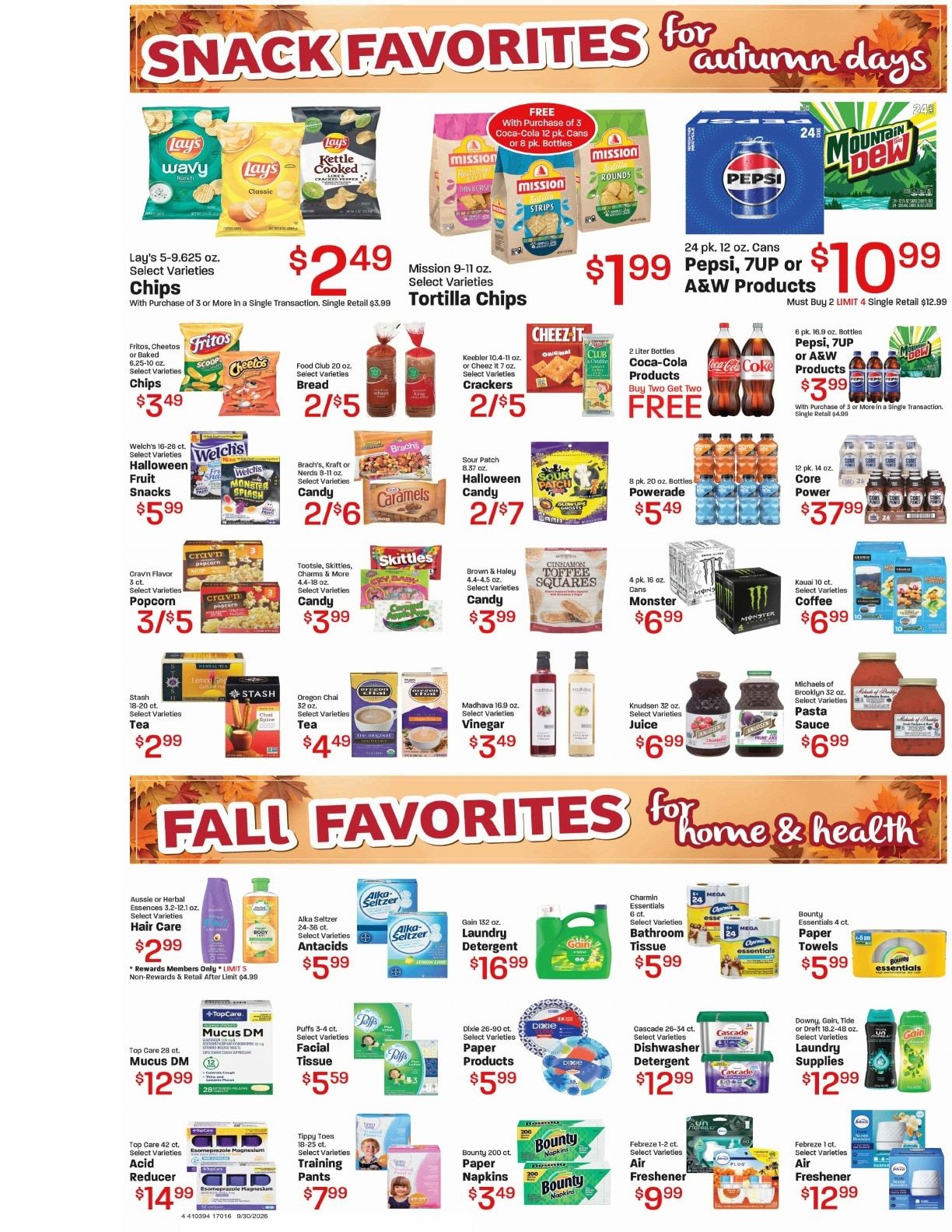 Lallatin Food Town Weekly Ad October 1 - 7, 2026