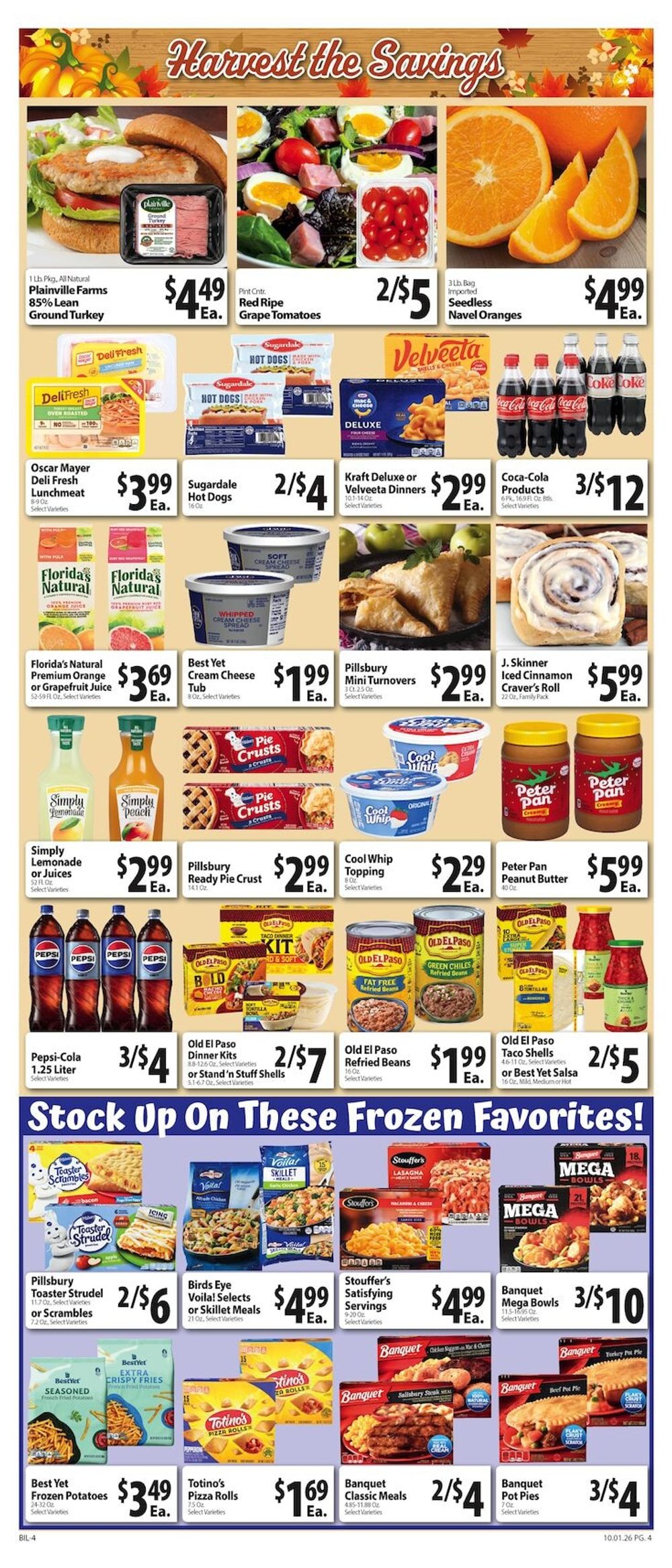 Martino's BI-LO Weekly Ad October 1 - 7, 2026