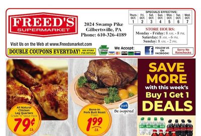 Freed's Market Weekly Ad October 1 - 7, 2026