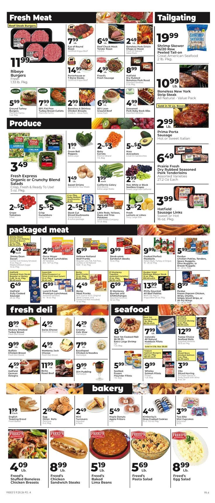 Freed's Market Weekly Ad October 1 - 7, 2026