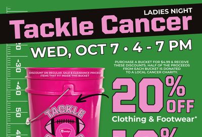 Runnings Ladies Night Weekly Ad October 1 - 7, 2026
