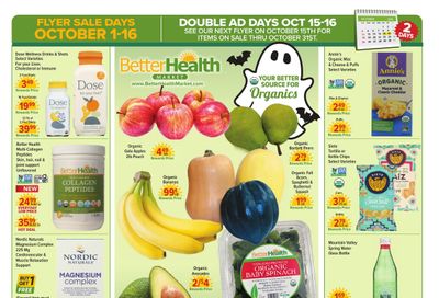 Better Health Market Weekly Ad October 1 - 16, 2026