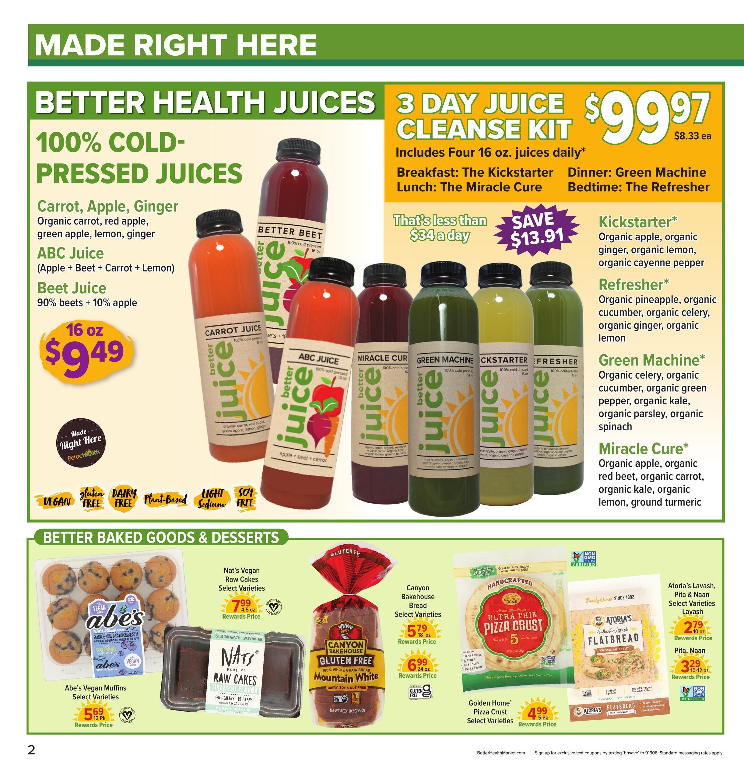 Better Health Market Weekly Ad October 1 - 16, 2026