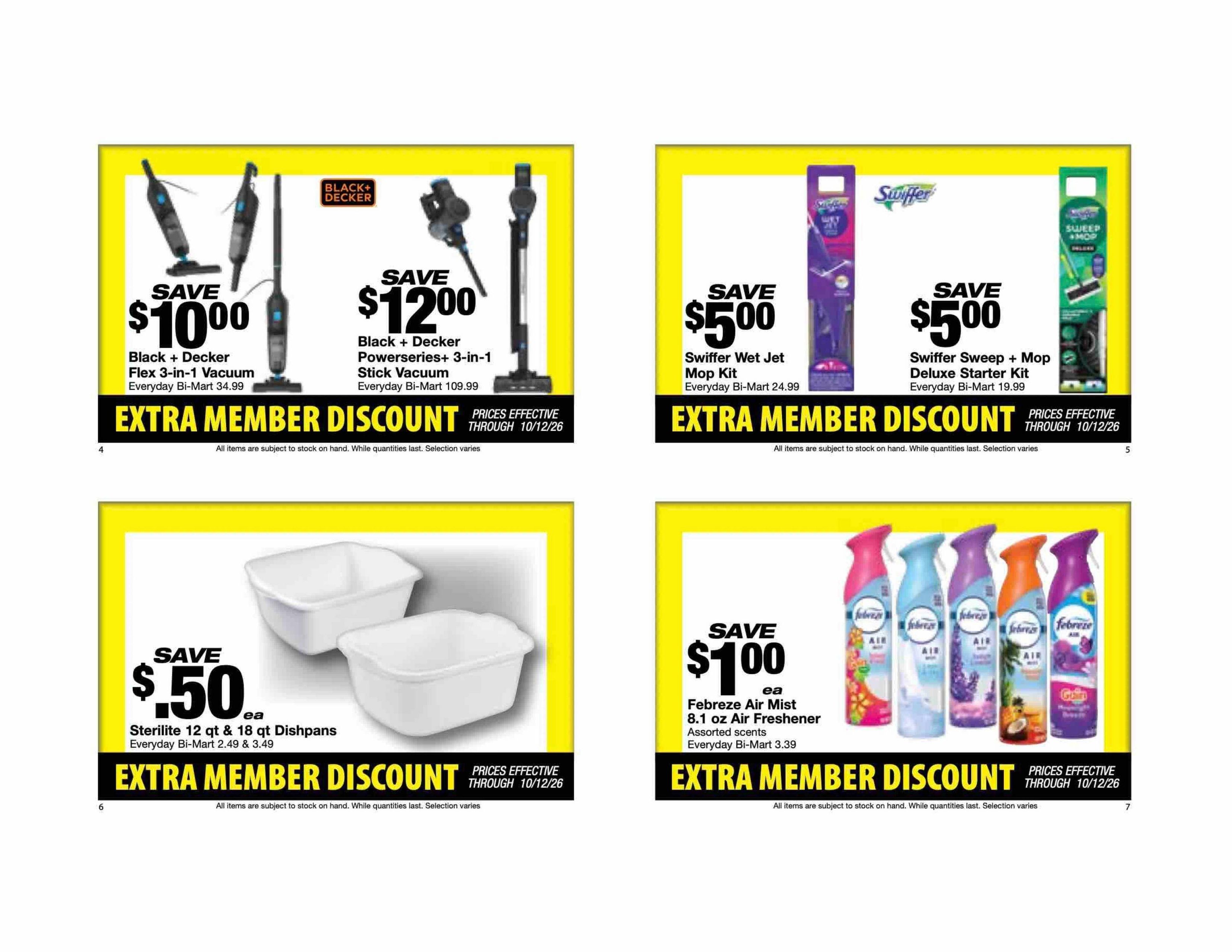 Bi-Mart Weekly Ad September 29 - October 12, 2026