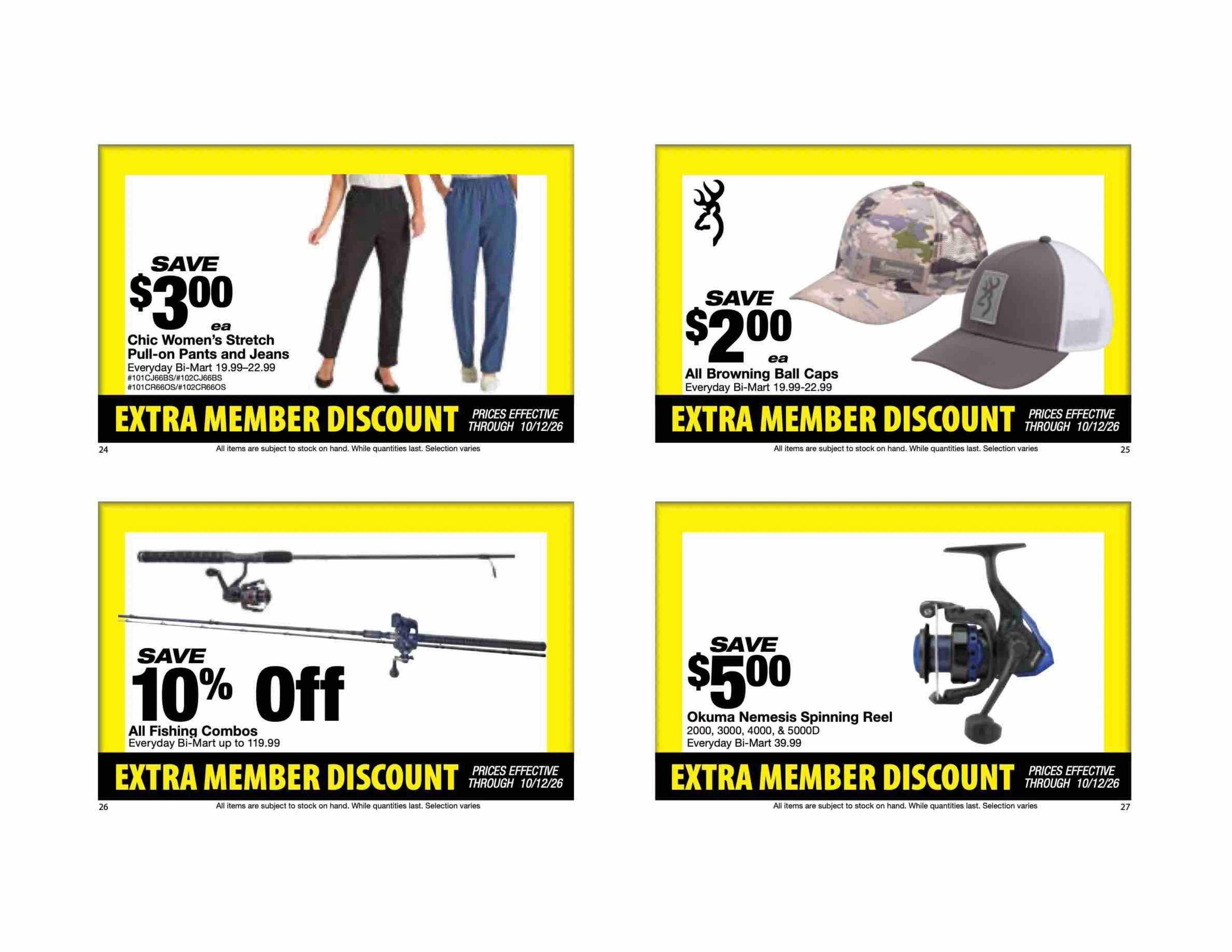 Bi-Mart Weekly Ad September 29 - October 12, 2026