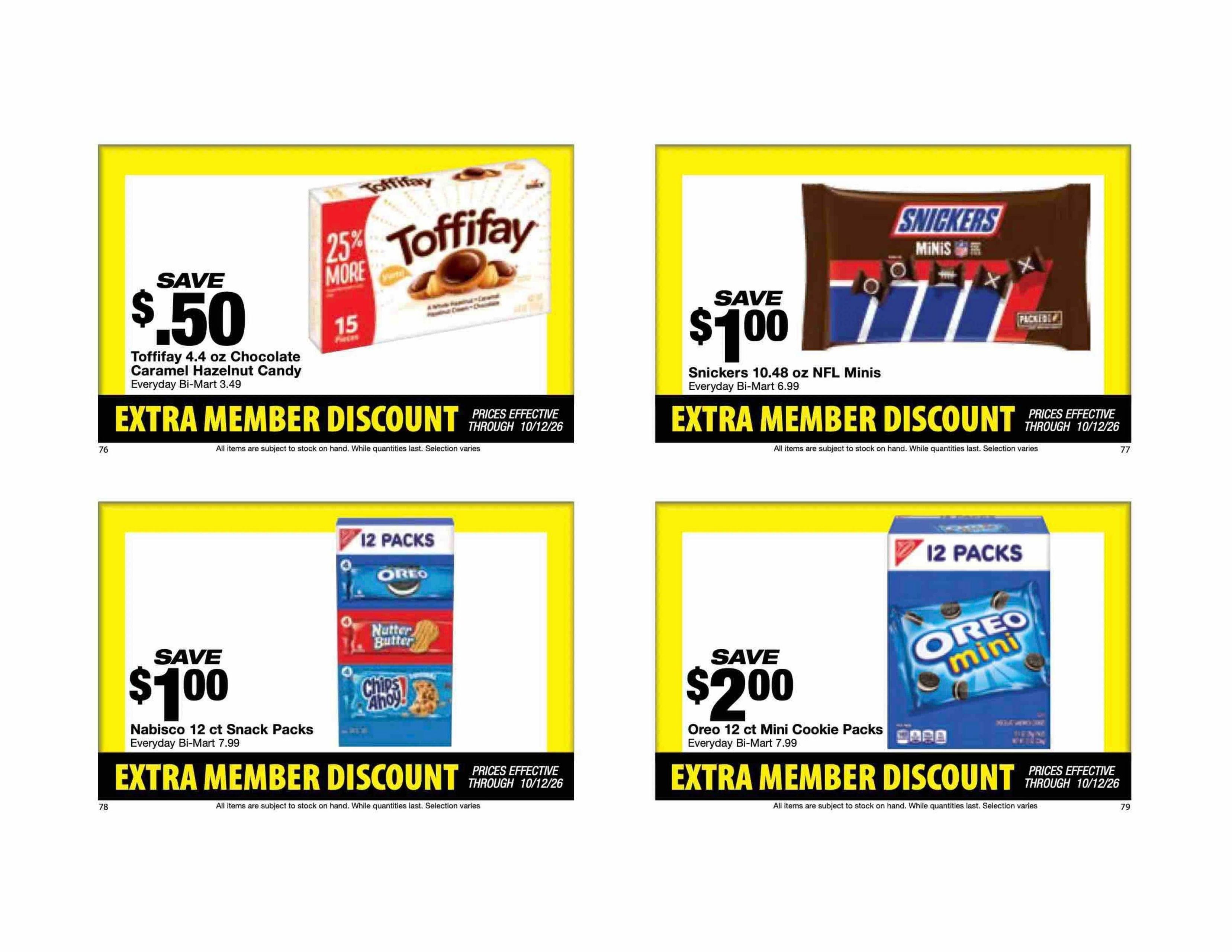 Bi-Mart Weekly Ad September 29 - October 12, 2026