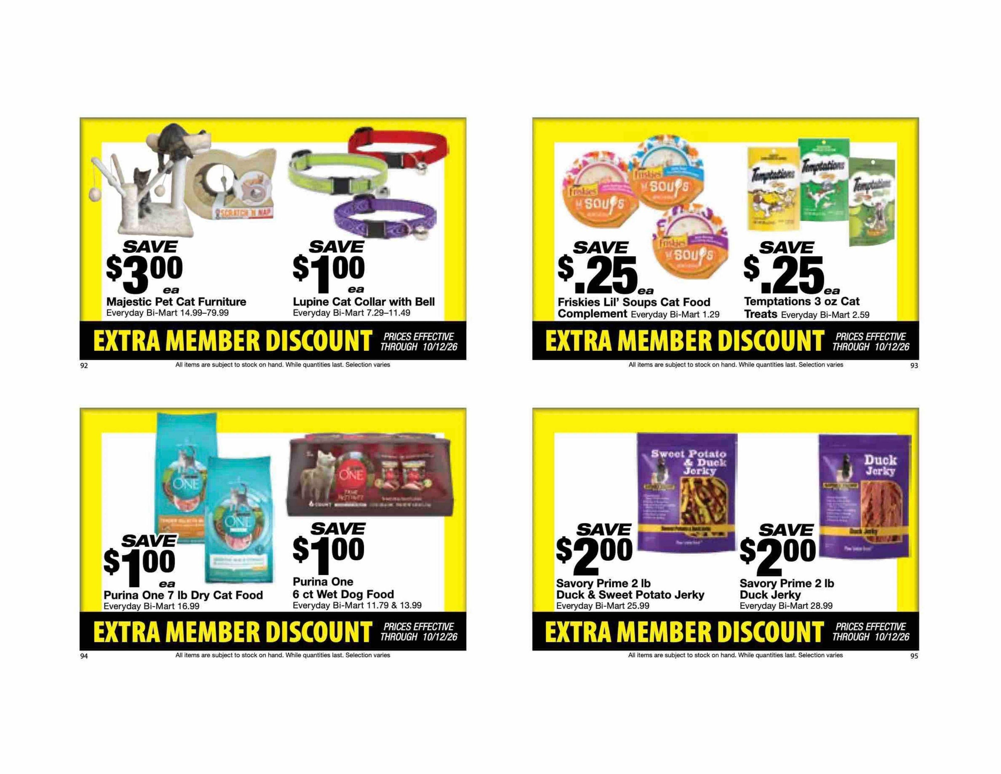 Bi-Mart Weekly Ad September 29 - October 12, 2026