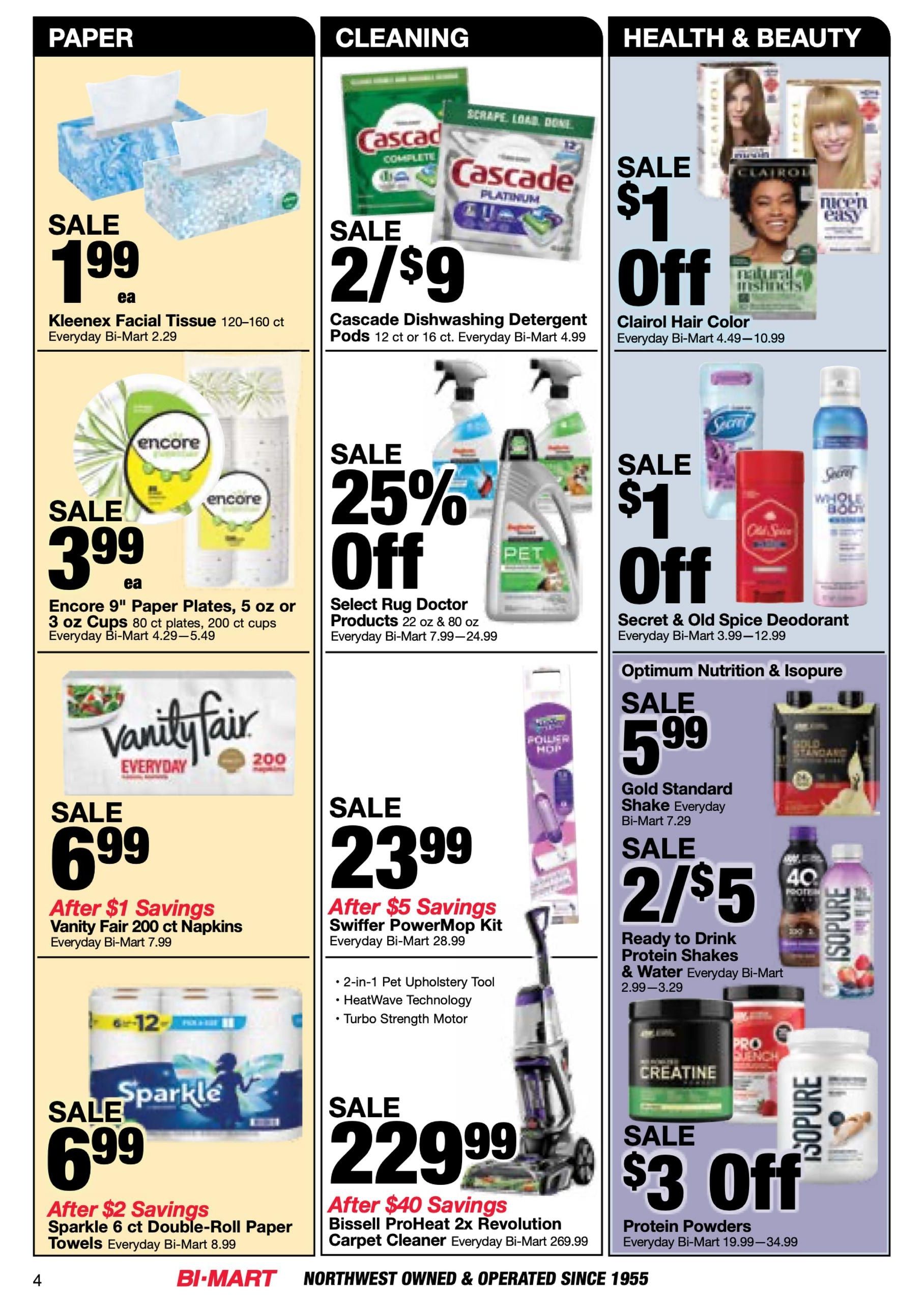 Bi-Mart Weekly Ad September 29 - October 12, 2026