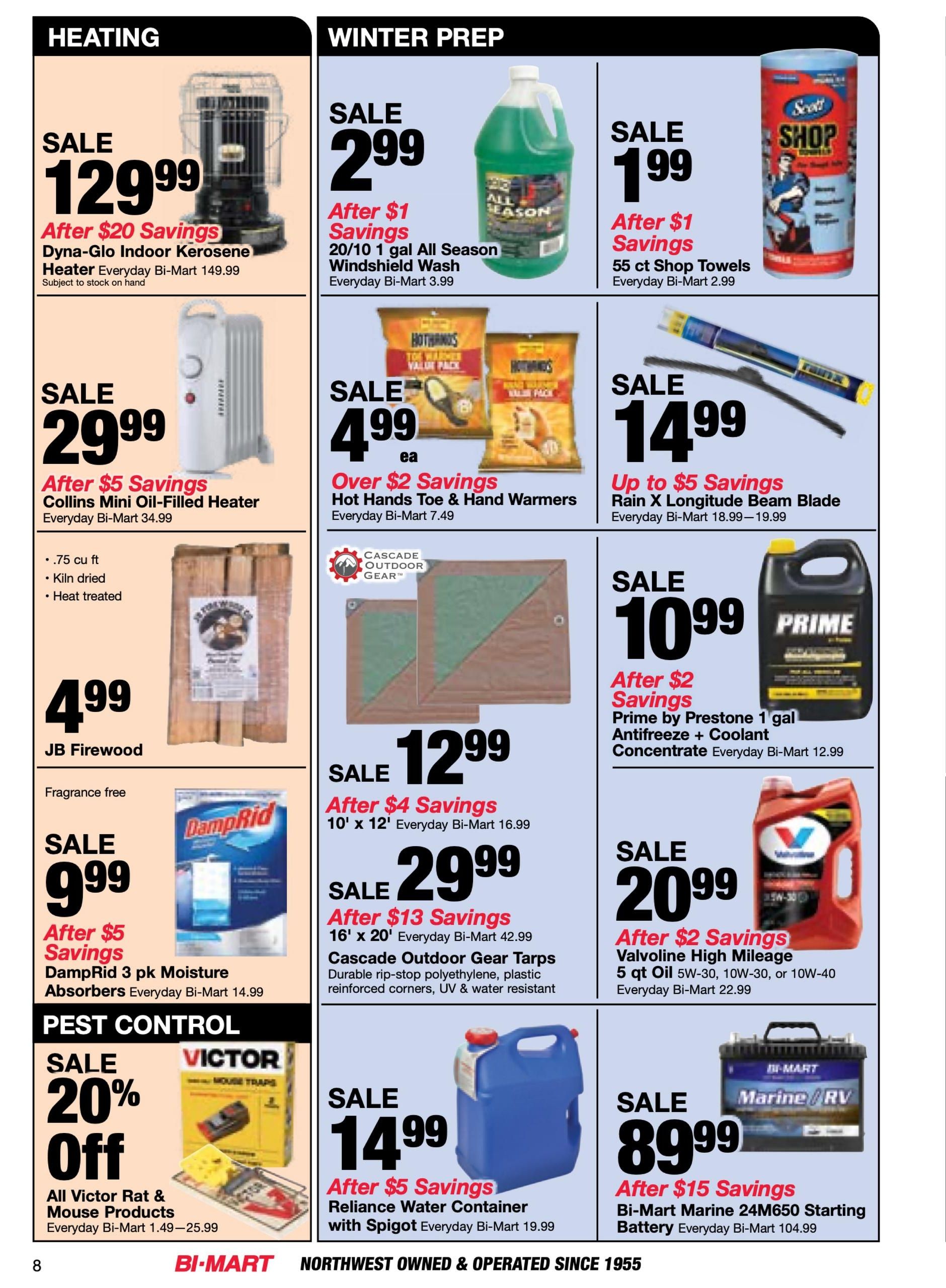 Bi-Mart Weekly Ad September 29 - October 12, 2026
