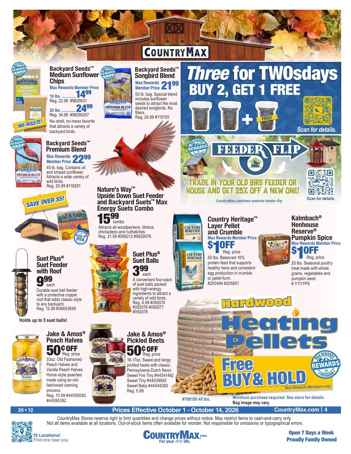 CountryMax Weekly Ad October 1 - 14, 2026