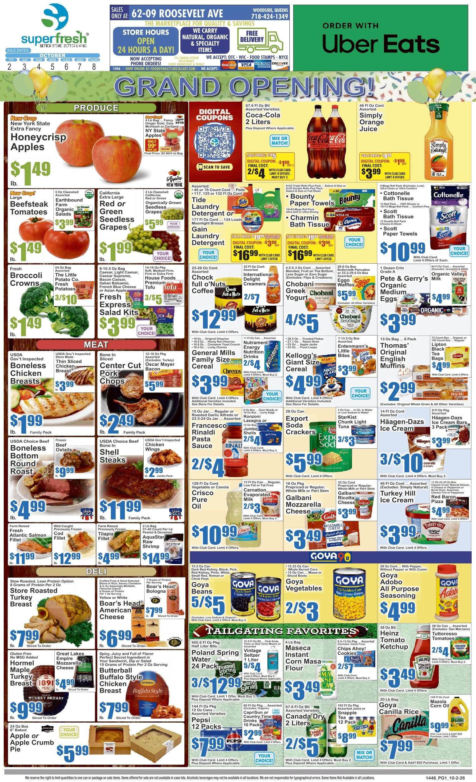 Fresh N Save Marketplace (Woodside, NY) Key Food 10/02 - 10/08 Preview Weekly Ad October 2 - 8, 2026