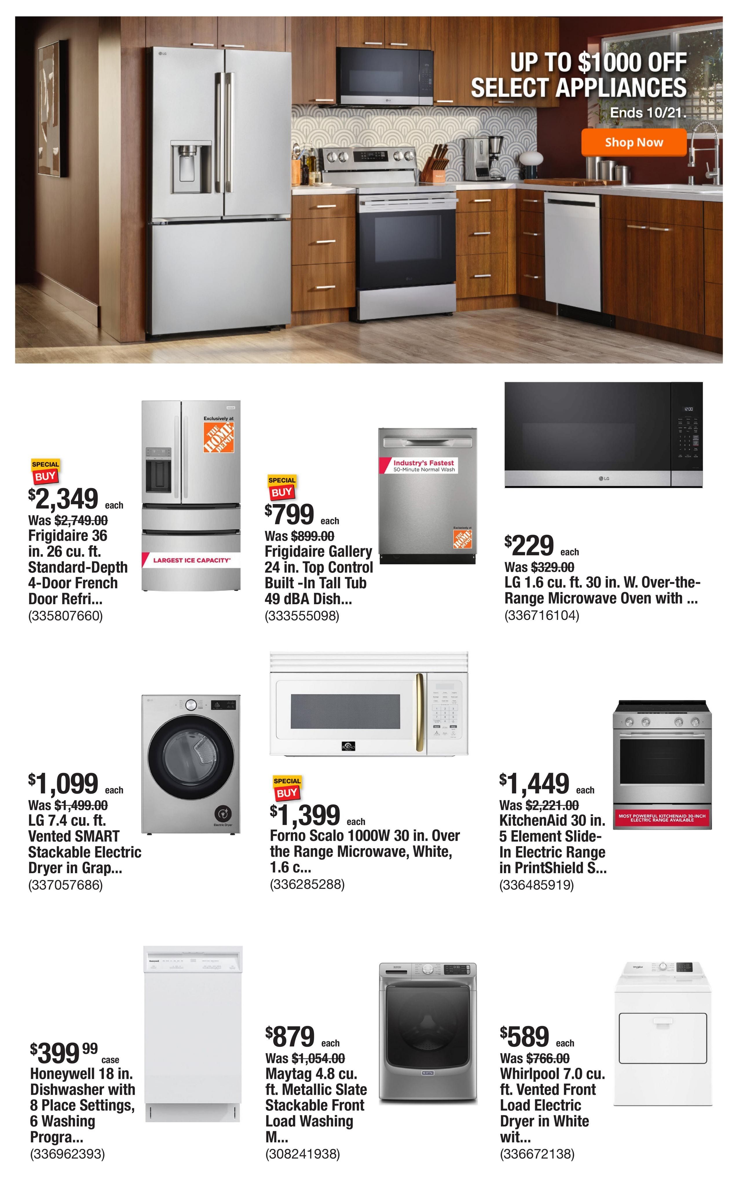 Home Depot (Lomita Area, CA) Weekly Ad October 1 - 8, 2026