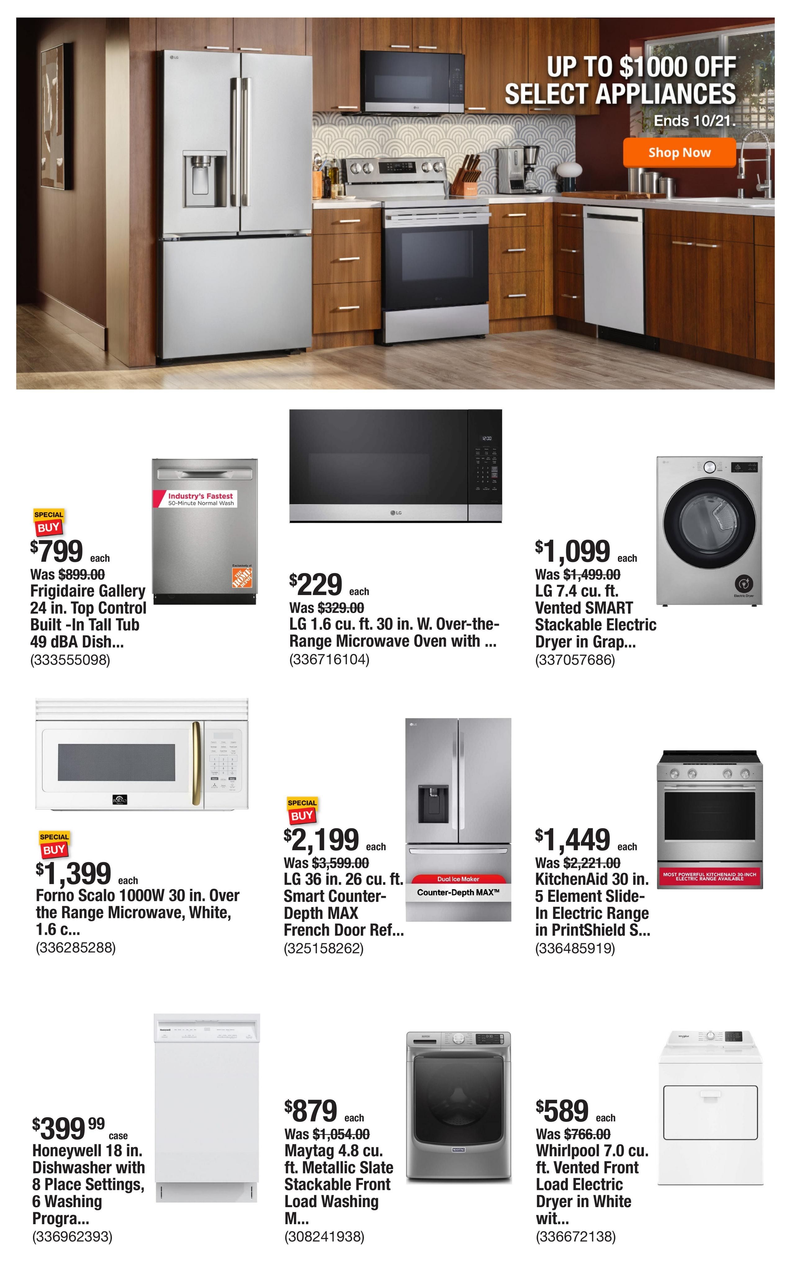 Home Depot (San Jacinto Area, CA) Weekly Ad October 1 - 8, 2026