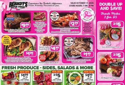 Berkot's Super Foods (Dyer, IN) Weekly Ad October 1 - 7, 2026