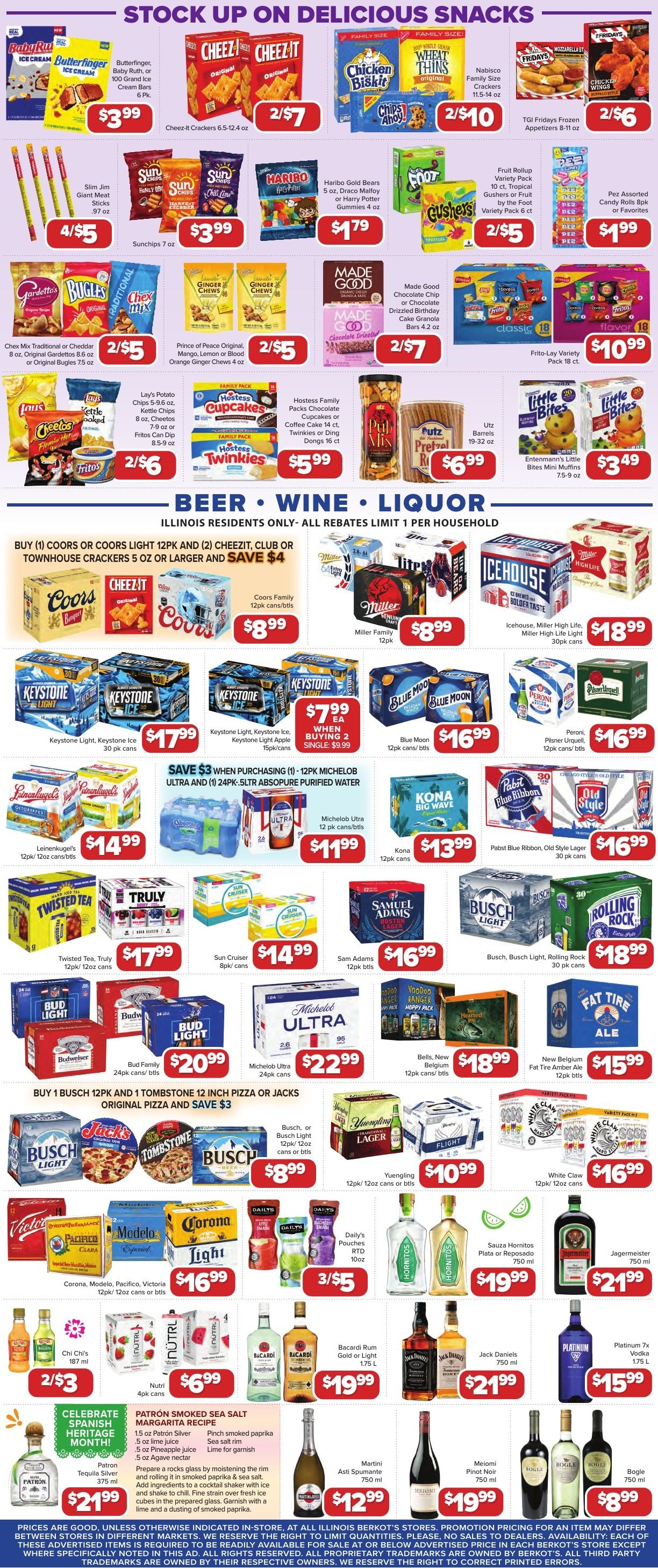 Berkot's Super Foods (Illinois) Weekly Ad October 1 - 7, 2026