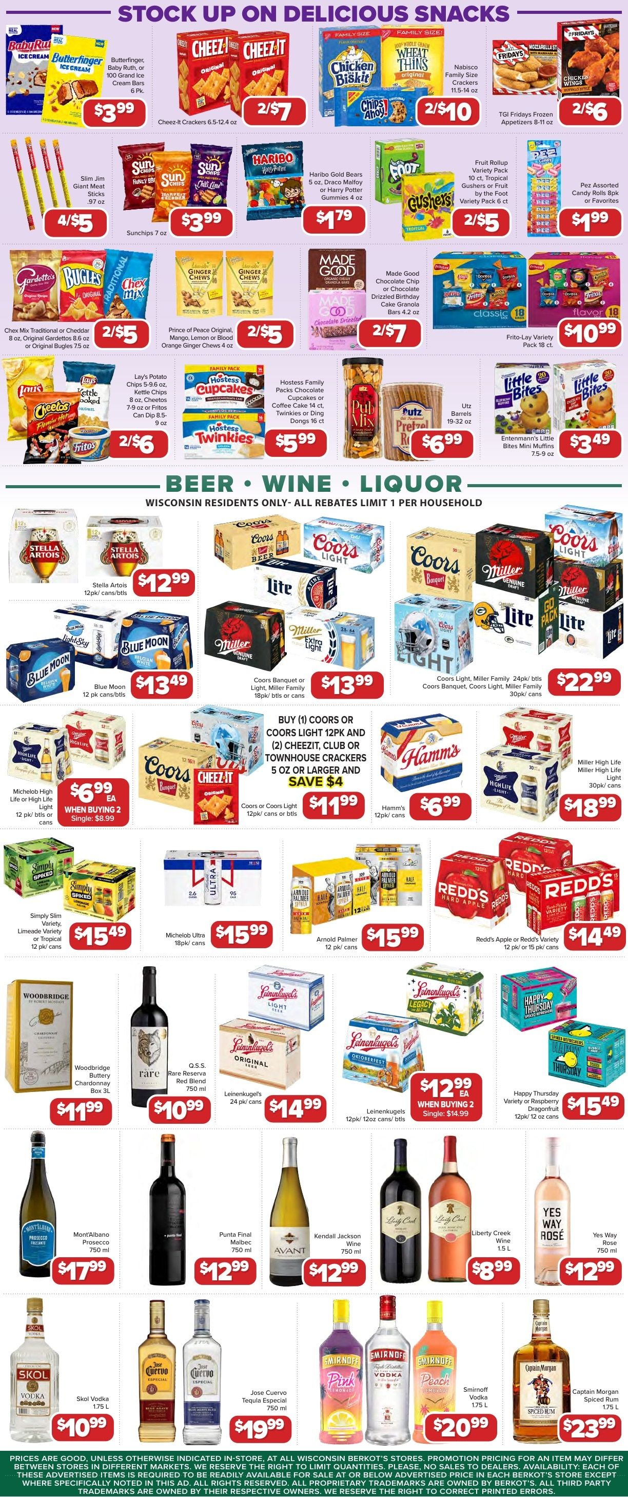 Berkot's Super Foods (Twin Lakes, WI) Weekly Ad October 1 - 7, 2026