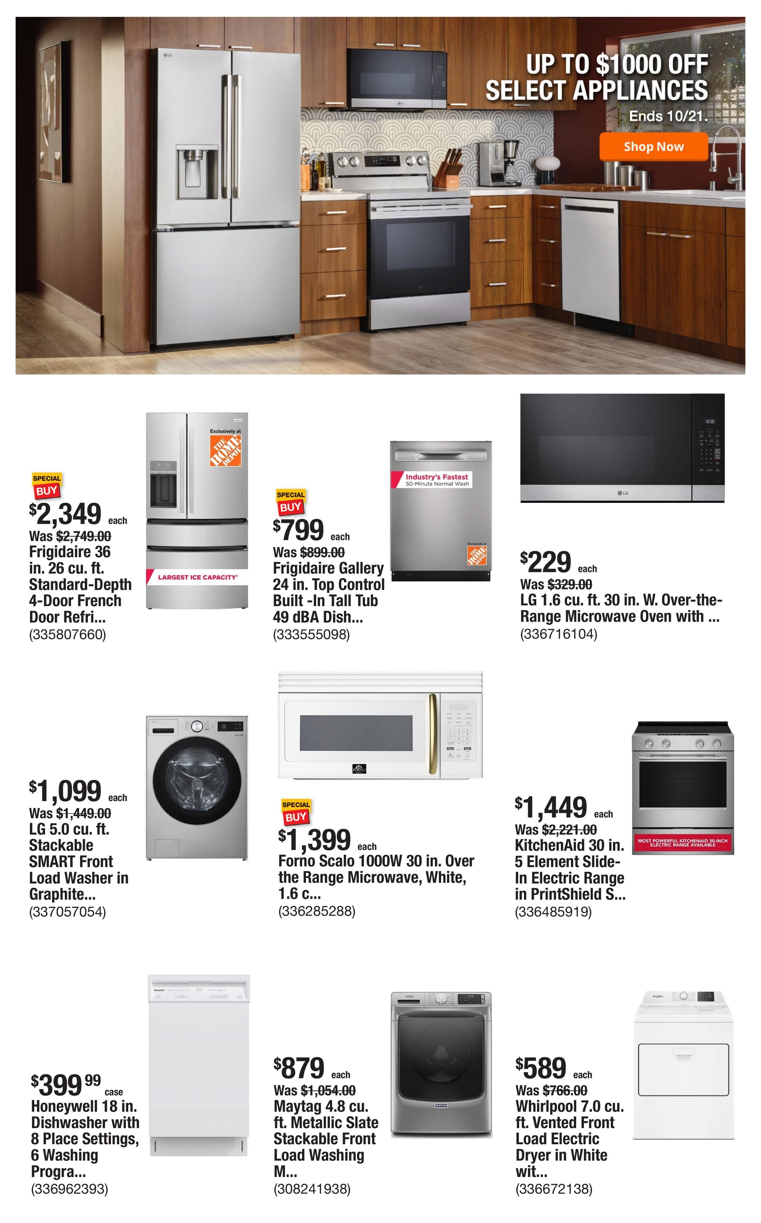 Home Depot (Blanford Area, IN) Weekly Ad October 1 - 8, 2026