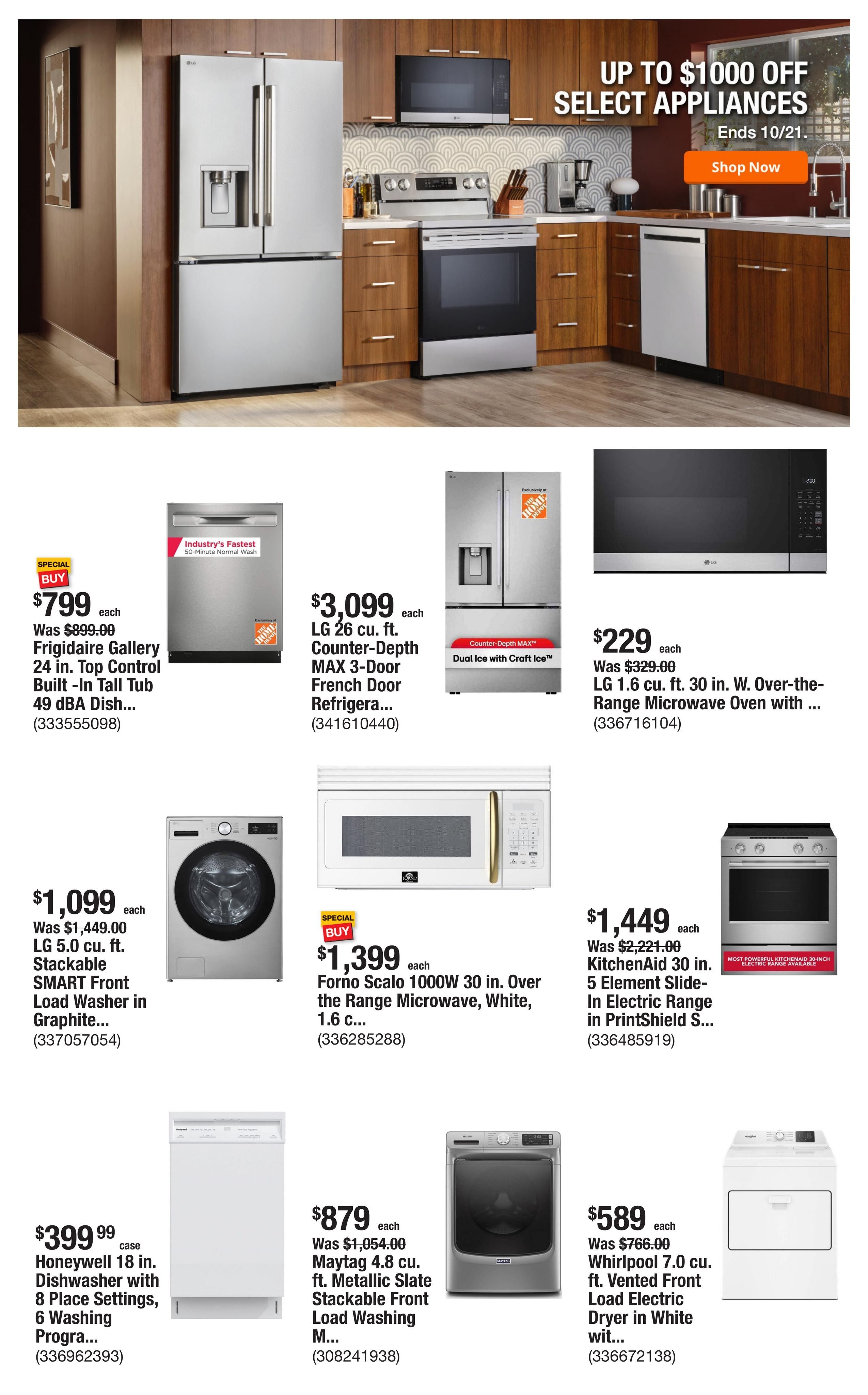 Home Depot (Dennison Area, IL) Weekly Ad October 1 - 8, 2026