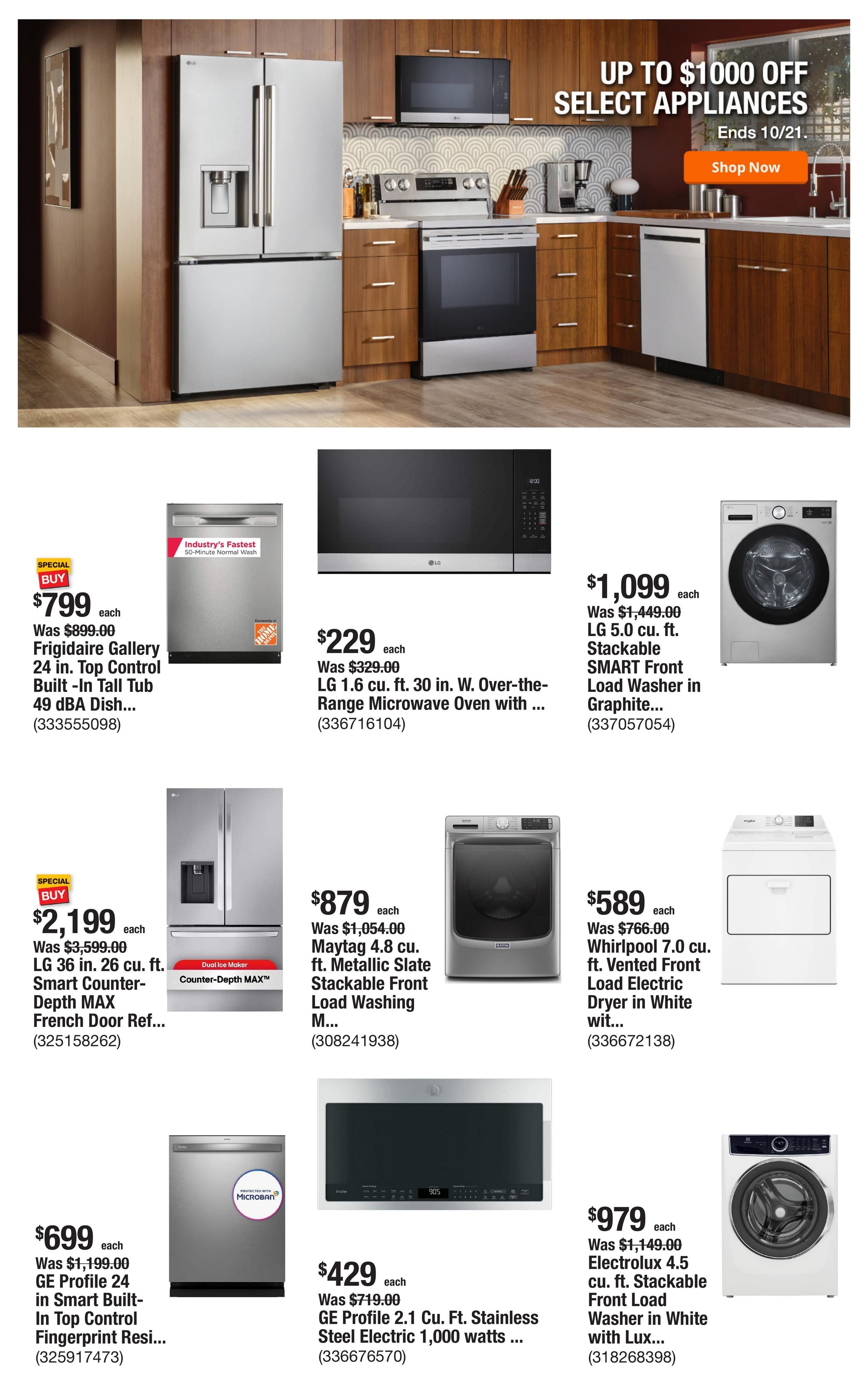Home Depot (Hakalau Area, HI) Weekly Ad October 1 - 8, 2026