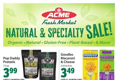 Acme Fresh Market Secondary Promotions Weekly Ad October 1 - November 4, 2026