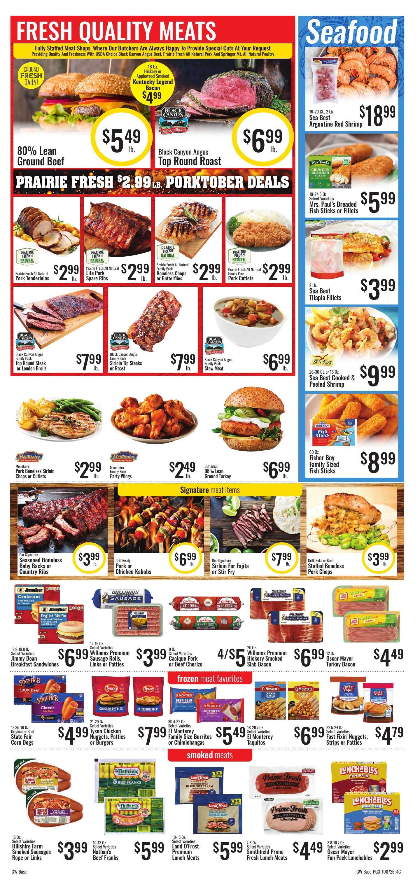 Sun Fest Market (Holiday Island, AR) Weekly Ad October 7 - 20, 2026