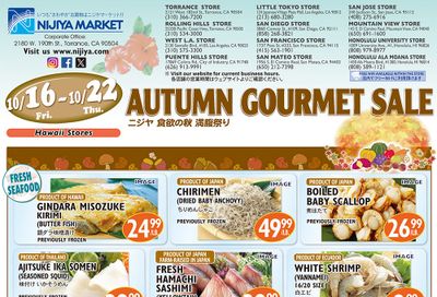 Nijiya Market Weekly Ad October 9 - 15, 2026