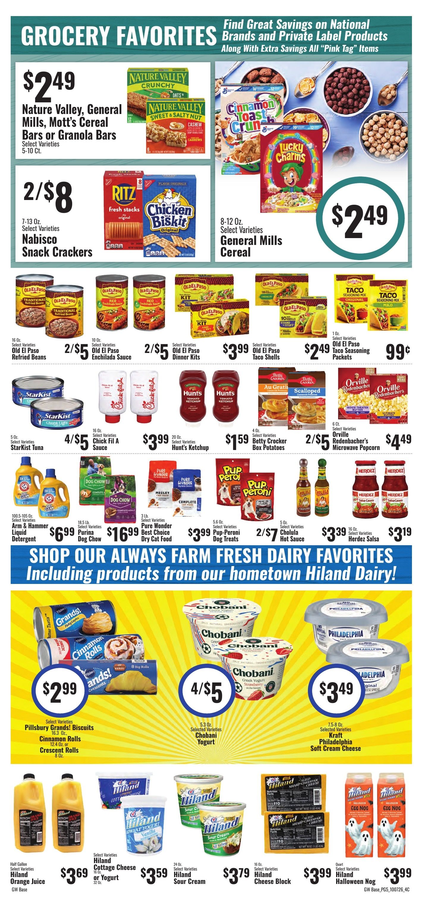 Hudson's Super Market Weekly Ad October 6 - 19, 2026