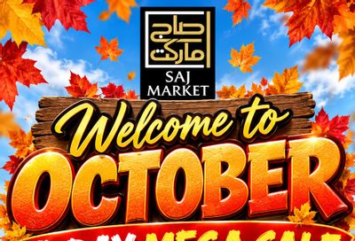 Saj Market Weekly Ad October 1 - 7, 2026