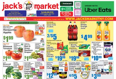 Jack's Market NYC Weekly Ad October 2 - 8, 2026